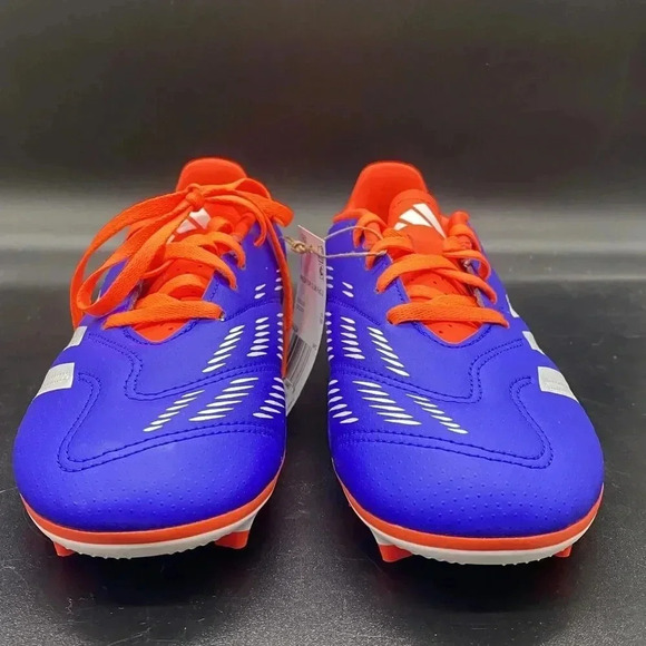Adidas Predator Club FxG J IF6426 NEW Mens 6 blue orange - Picture 3 of 12